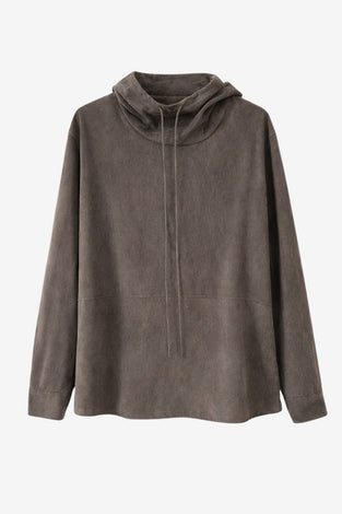 Lina tencel blouse | Dark Brown
