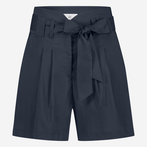 Yana cotton mix shorts | Blue