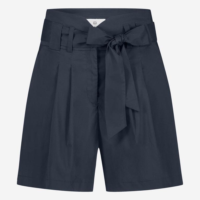 Yana cotton mix shorts | Blue