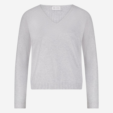 Pullover seamless viscose NB186 | Grey