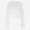 Pullover seamless viscose NB2167 | Ecru