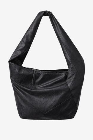 Noir eco leather bag | Black