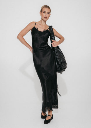 Noir eco leather bag | Black