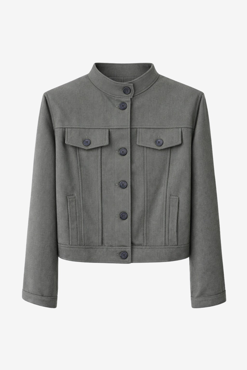 Ophelia viscose blend short jacket | Melange