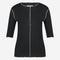 Jordan strech viscose top | Black White