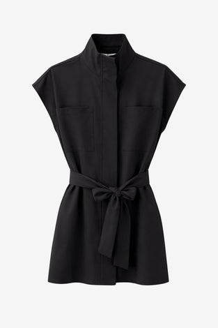Patricia vest technical jersey | Black
