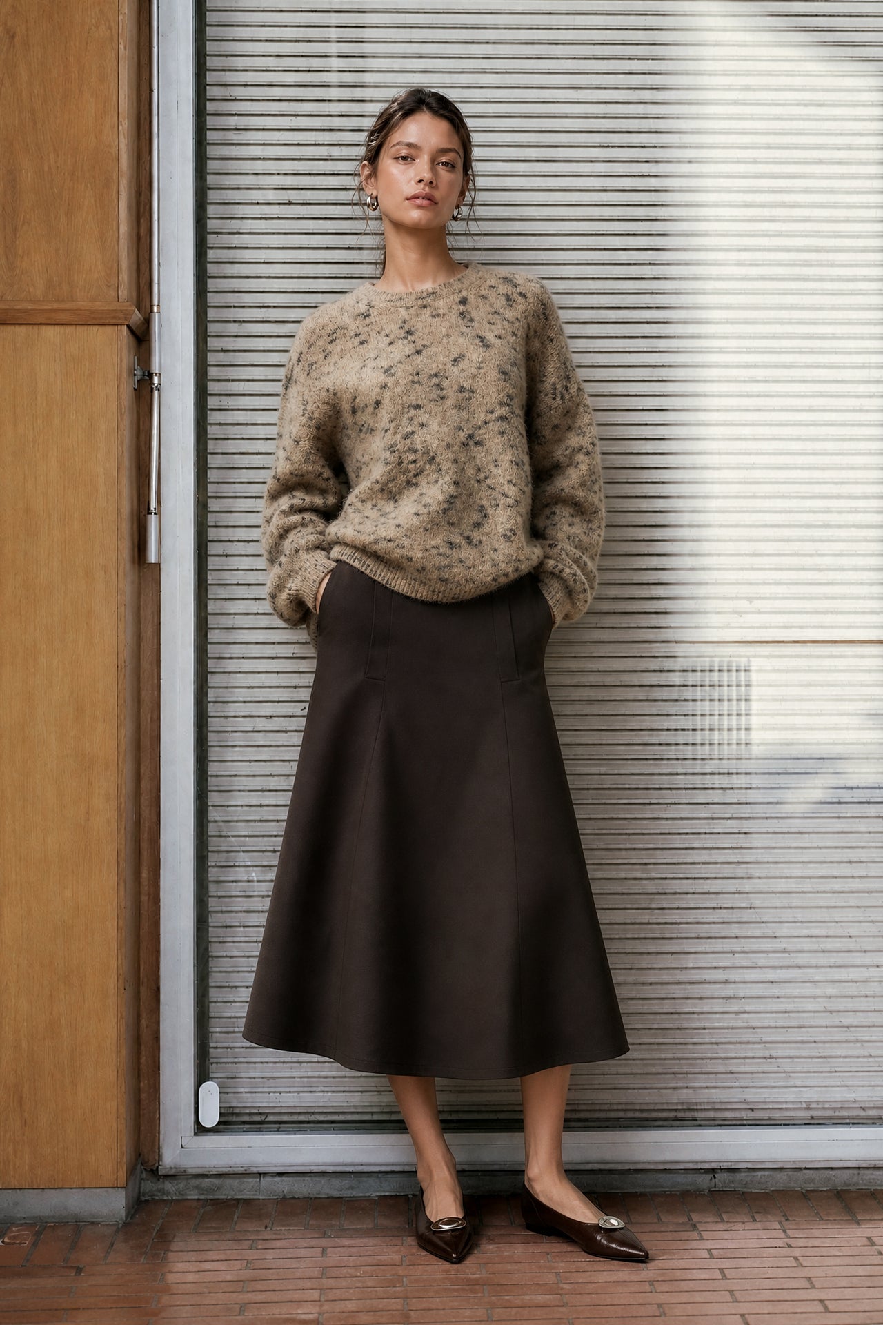 Pullover fancy blend H24208 | Beige