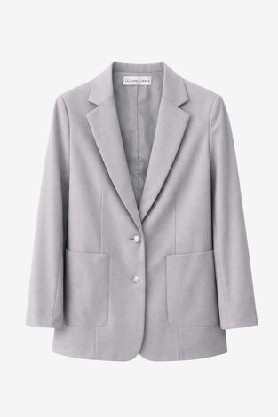Rango viscose basic blazer | Grigio