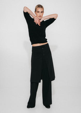 Roland pants Sensitive tech fabric | Black