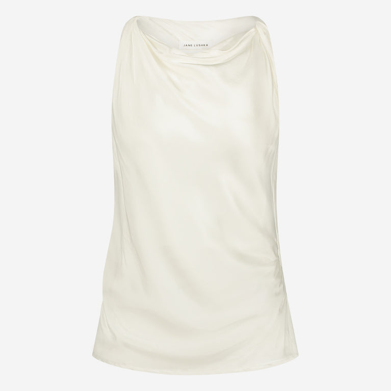 Marika viscose top | Off White