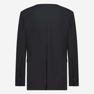 Alma Blazer Technical Jersey | Black