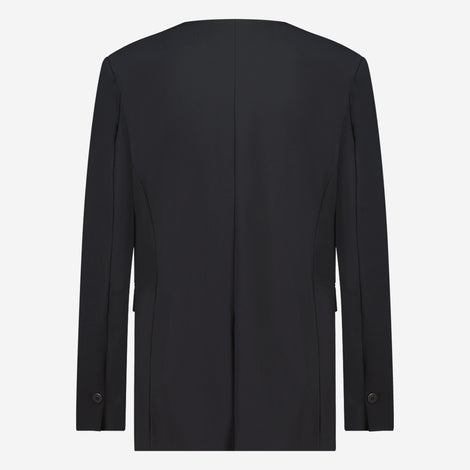 Alma Blazer Technical Jersey | Black