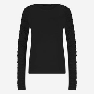 Carlina Top Technical Jersey | Black