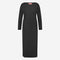 Dion Dress Technical Jersey | Black