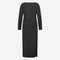 Dion Dress Technical Jersey | Black