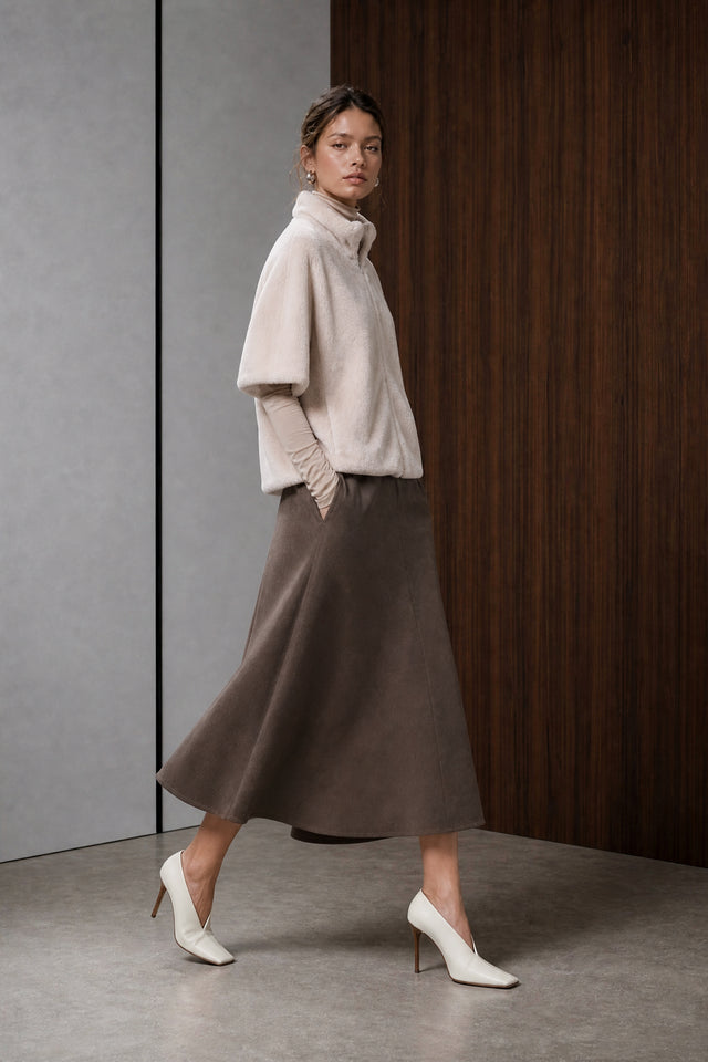 Simba A line jeans skirt | Toupe