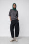 Alpaca knitted top WP01 | Dark Brown