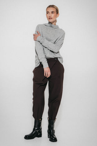 Sossio pants Sensitive tech fabric | Chocolate