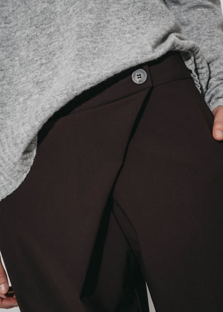 Sossio pants Sensitive tech fabric | Chocolate