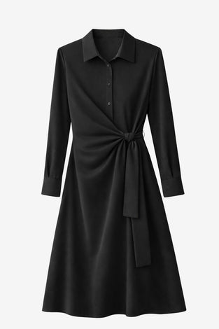 Trydi dress technical jersey | Black