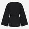 Alvera Blazer Kimono Technical Jersey | Black