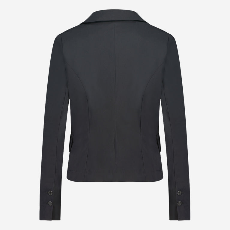 Atina Blazer Technical Jersey | Black