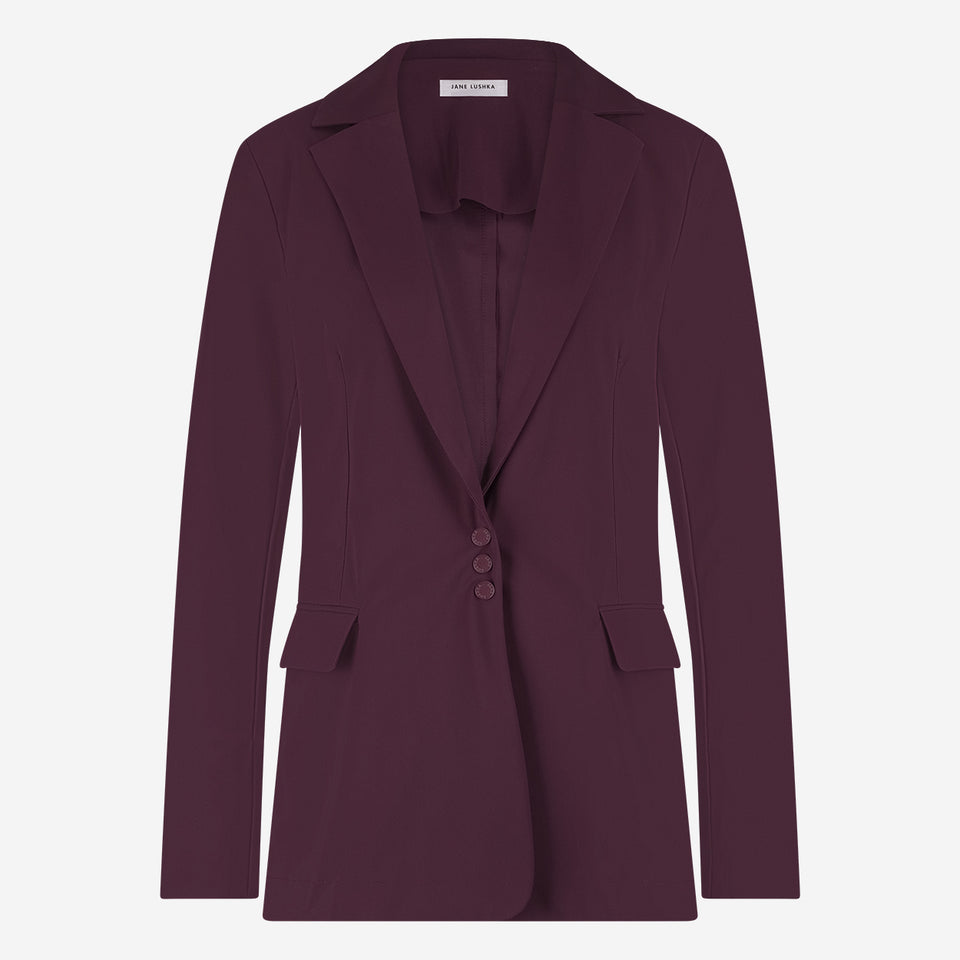 Viena blazer technical jersey | Cherry
