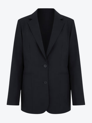 Rango technical jersey blazer | Black