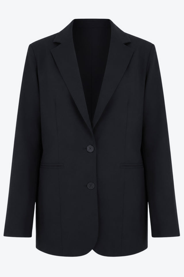 Rango technical jersey blazer | Black