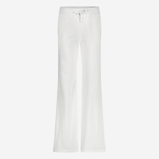 Carola structure technical jersey pants | White