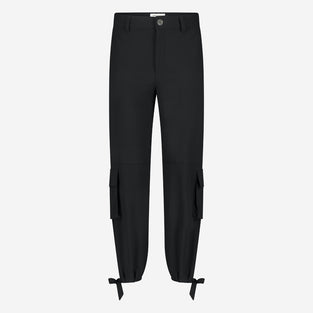 Trend pants technical jersey | Black