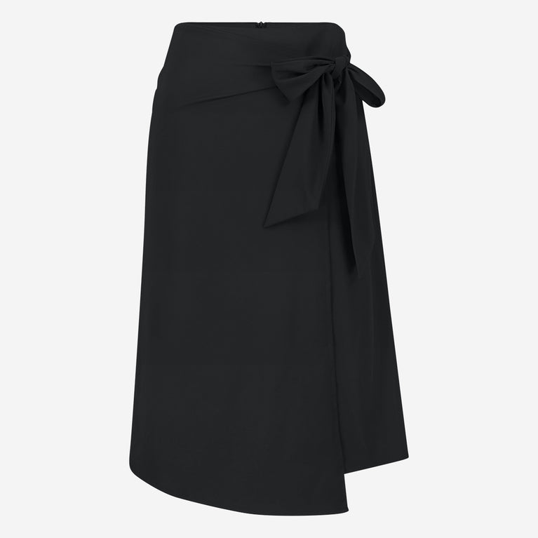 Ilona skirt technical jersey | Black