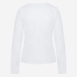 Scarlet Top Technical Jersey | White