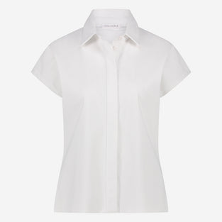 Wilma blouse technical jersey | White