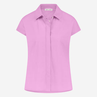 Wilma blouse technical jersey | Pink