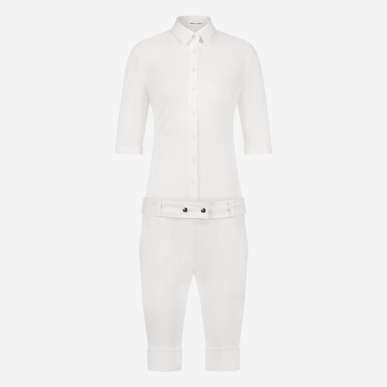 Jumpsuit lulu technical jersey | White