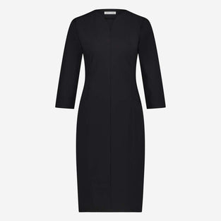 Martina Dress Technical Jersey | Black