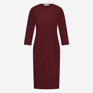 Martina Dress Technical Jersey | Amaranto
