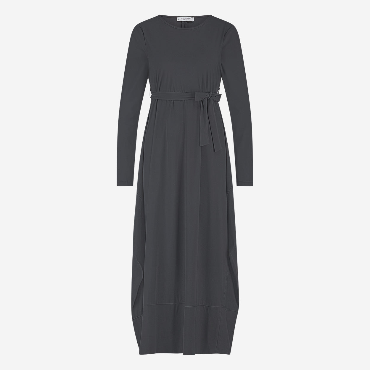 Isabel dress LS technical jersey | Grey