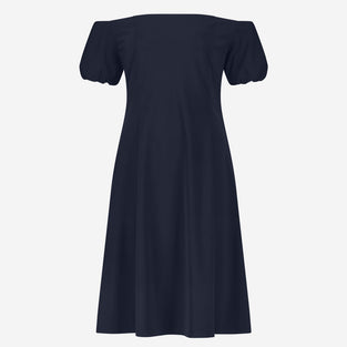 Goldie dress technical jersey | Blue