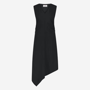 Annet dress technical jersey | Black