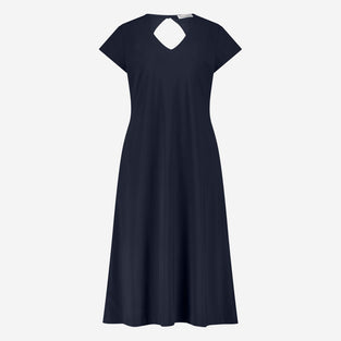 Fennela dress technical jersey | Blue