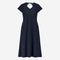 Fennela dress technical jersey | Blue