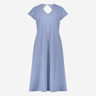 Fennela dress technical jersey | Mid Blue