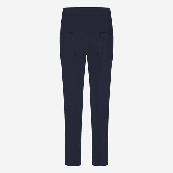 Doris pants brush tech jersey | Blue