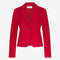 Elvira blazer structure technical jersey | Red