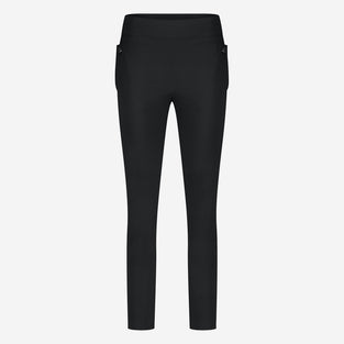 Lenny structure technical jersey pants | Black