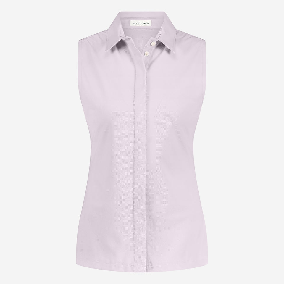Kikkie blouse technical jersey WS | Light Pudra