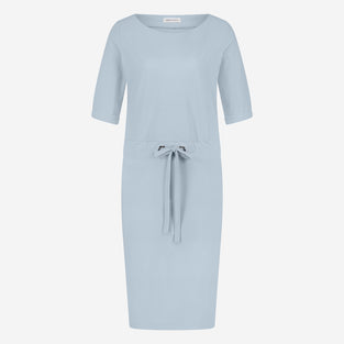 Lea dress technical jersey | Light Blue