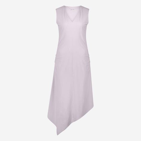 Annet dress technical jersey | Light Pudra